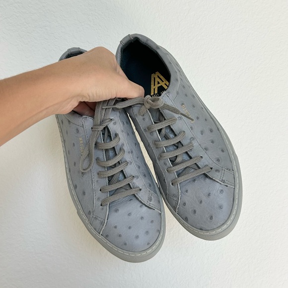 Axel Arigato Shoes - Axel Arigato Ostrich Sneakers